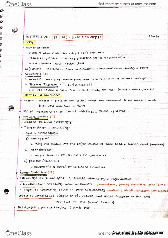 SOC 111 Chapter Intro & 1: Practical Skeptic: Introduction & Chapter 1 (pgs 1-28) - What is Sociology? thumbnail